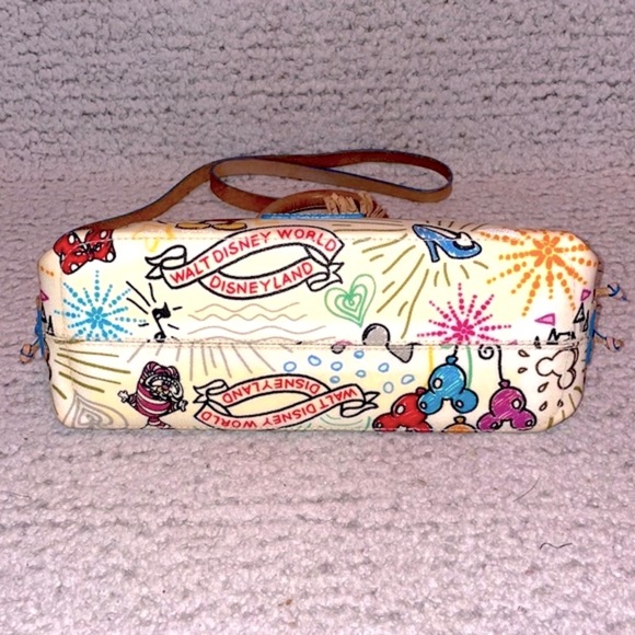 Dooney & Bourke Vintage Disney World Tassel Tote Crossbody Purse Shoulder Bag - Picture 9 of 15